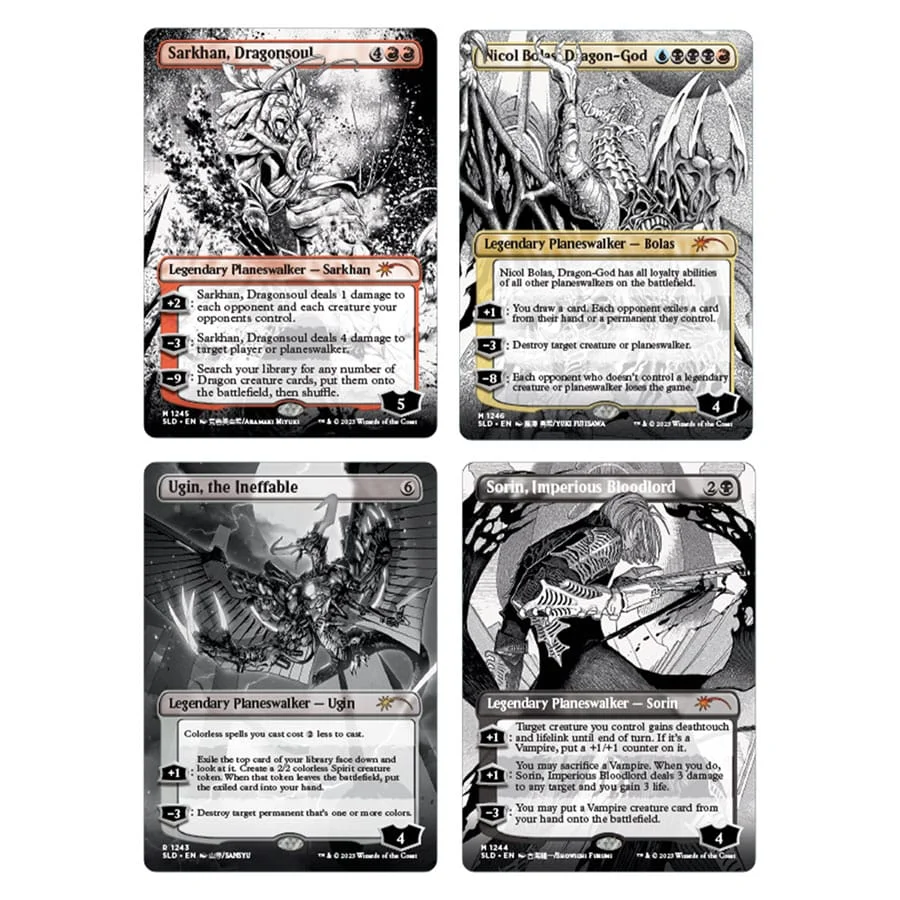 Magic the Gathering Secret Lair More Borderless Planeswalker Foil - English